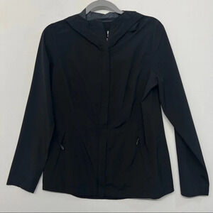 32 Degrees Black‎ Full Zip Windbreaker Jacket S Black